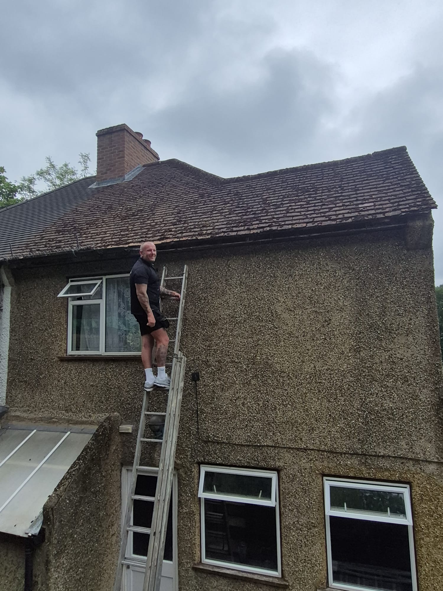 Roof inspection before a full re-roof