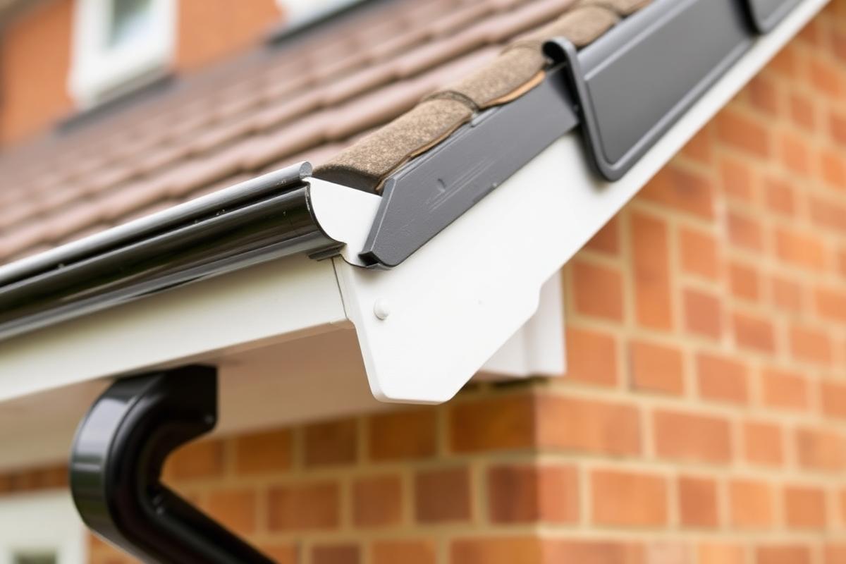 New uPVC gutters and fascias